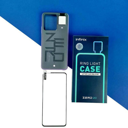 Infinix Zero 20 Ring Light Case & Screen Protector - ValueBox