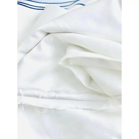 Pure Off White Suit Of Washing Wear Unstitched Fabric For Men (shalwarkameez) - ValueBox