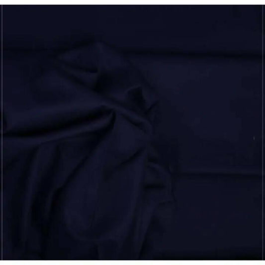 Pure Navy Blue Suit Of Washing Wear Unstitched Fabric For Men (shalwar kameez)