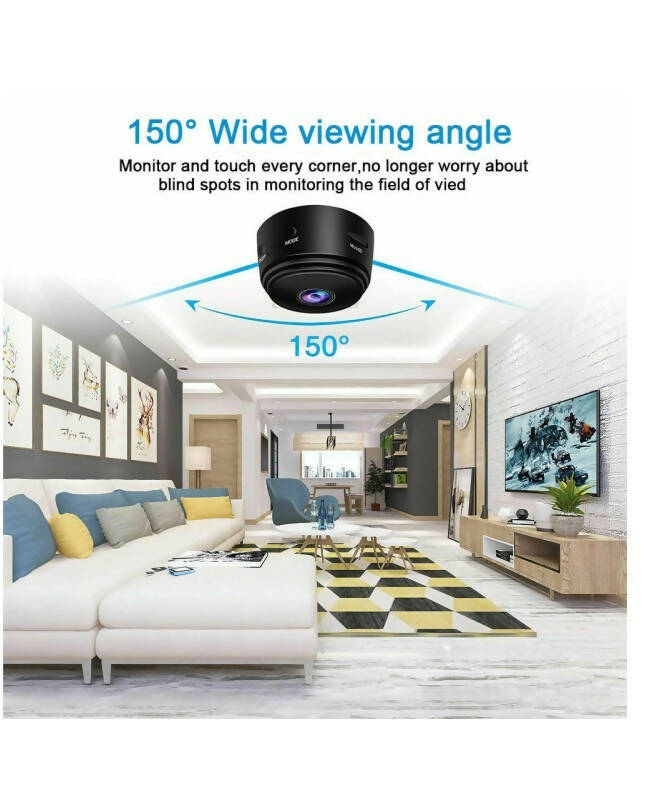 Wireless Wifi IP Magnet Mini CCTV Security Camera Chargeable Online View