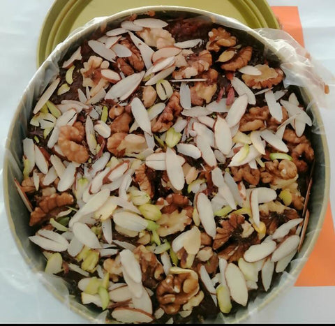 Khalis Desi Ghee Double Akhroti Multani Sohan Halwa Half Kg - ValueBox