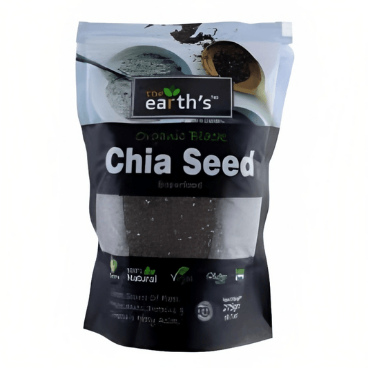 Earths Organic Black Chia Seed 275 GM