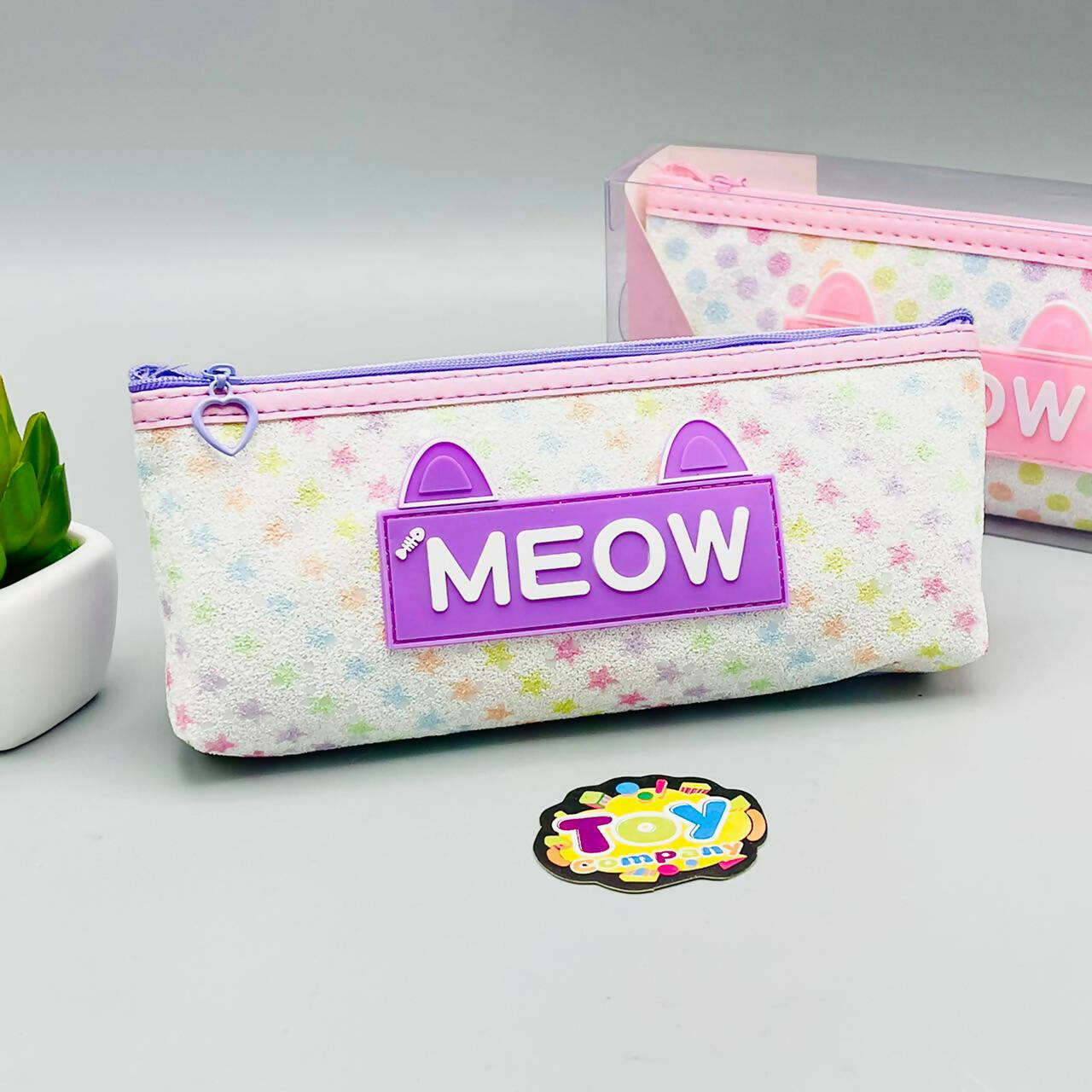 Meow Pencil Pouch – Geometry