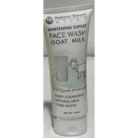 NS Natural Sweet Milky Whitening Expert Face Wash Goat Milk - ValueBox