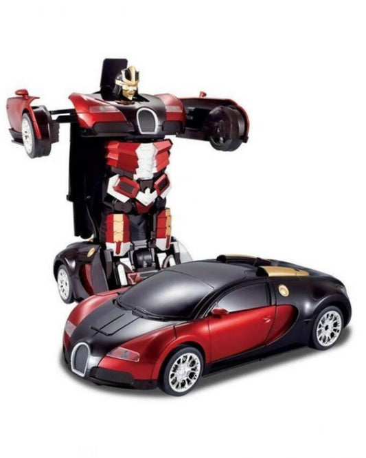 RC Bugatti Transformer - Red - ValueBox