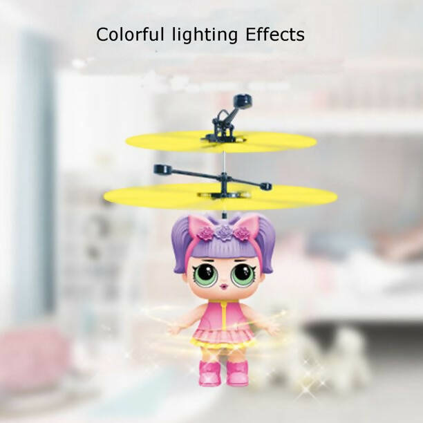 Infrared Induction Flying Girl