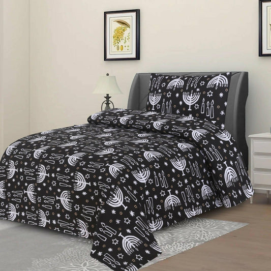 Dekoracy single bedsheet- DS15 _cotton - ValueBox
