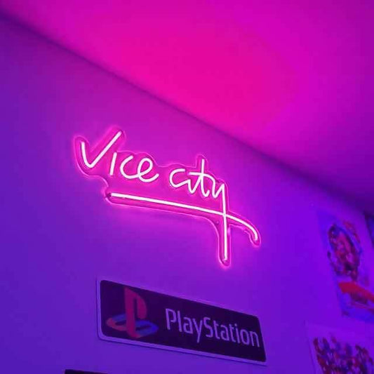 Vice City (GTA Theme) Neon Sign - ValueBox