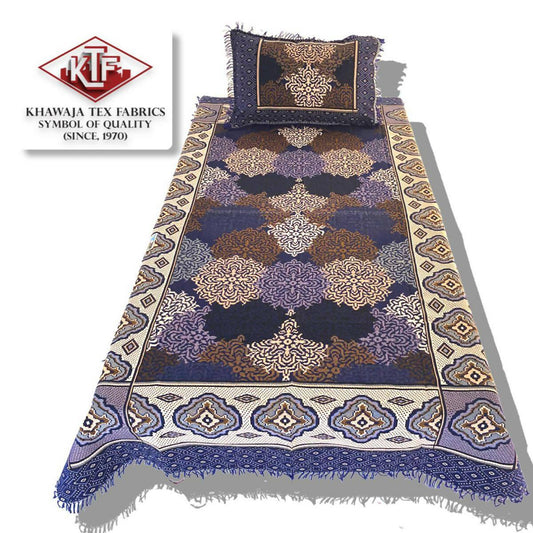 Khawaja SIngle Bed sheet Best Quality (Stuff and Colour guarantee) bedsheets A11 - ValueBox