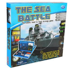 The Sea Battle - 2 Player Battleship Strategy Board Game - ValueBox