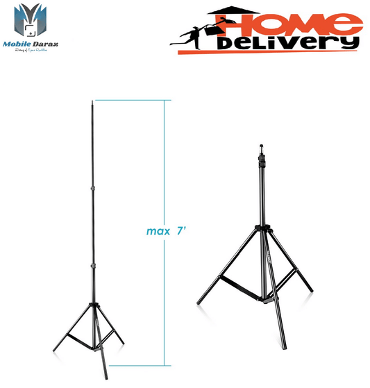7 feet tripod stand for Ring Light, Video graphy, - ValueBox