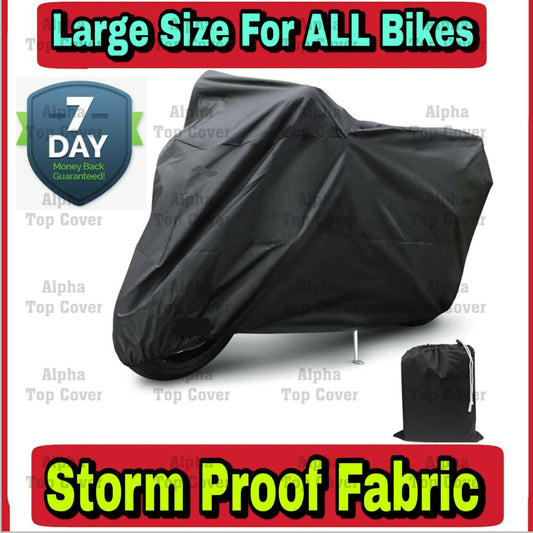Full Alpha Bike Cover Parachute Quality For Top