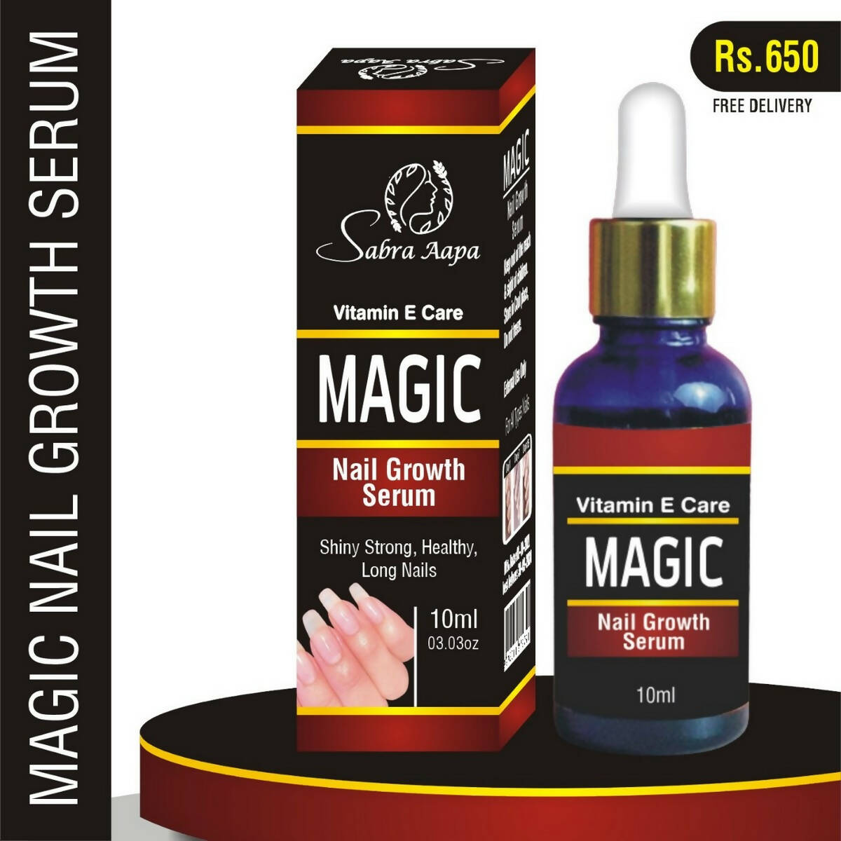 Biah Cosmetics - sabra Aapa Majic Hair Nail Growth Serum
