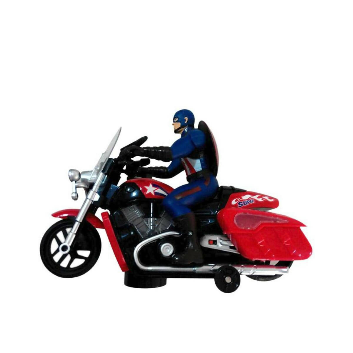 Captain America Flashy Bike