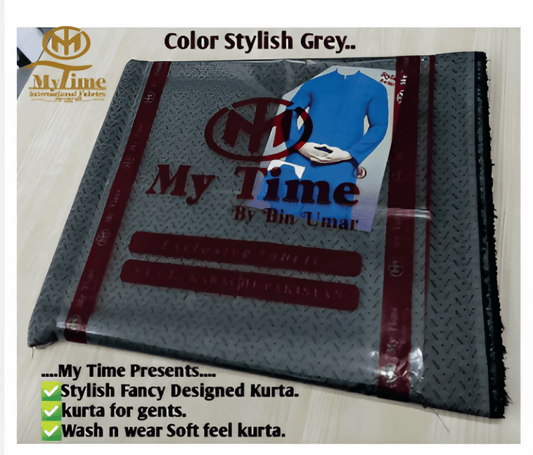 My Time fancy Kurta Collection | Full Designed kurta for gents | Extra Soft finish Wash n wear Stuff Specially for kurta