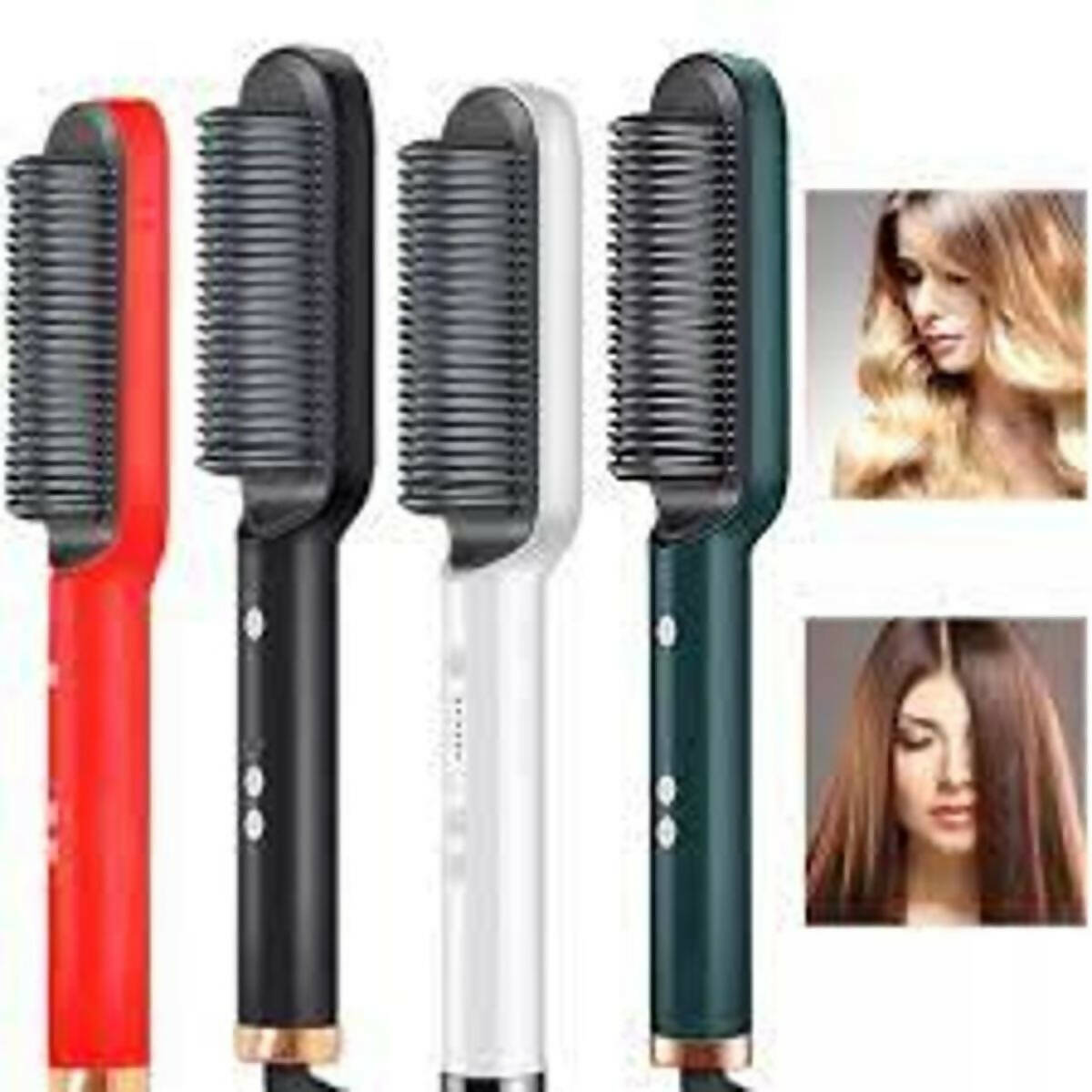Electric Professional Hair Straightening Brush For Girls