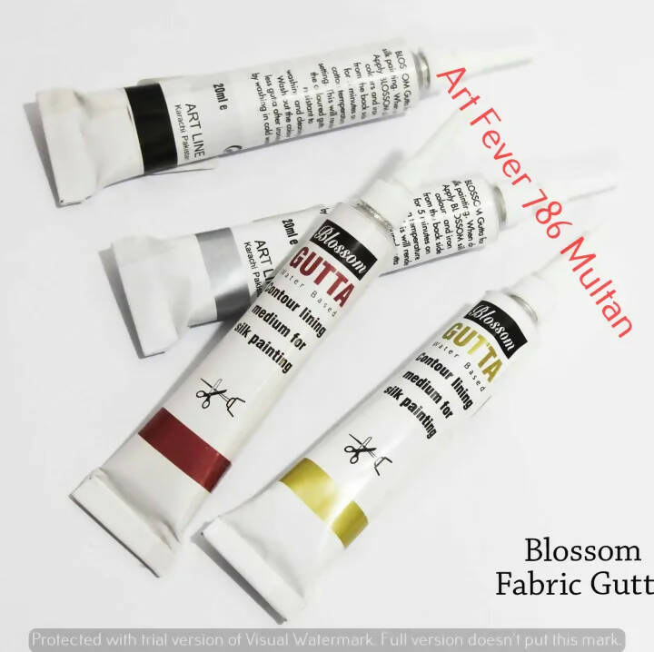 Blossom Fabric Gutta one piece for Outlining Silk Paints/ Fabric Painting