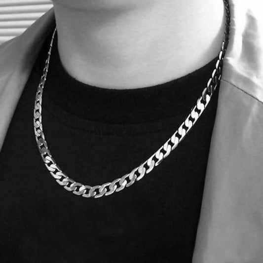 Silver Chain For Men - High Quality - ValueBox