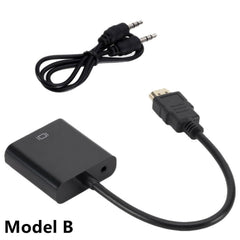 Hdmi To Vga Converter With Sound Option And Aux Cable Include In Minimum Amount - ValueBox