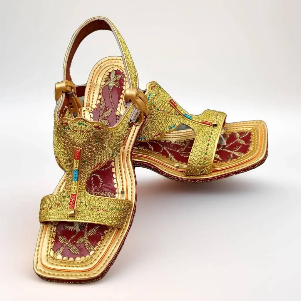 Lawa Zari Chappal Design - ValueBox