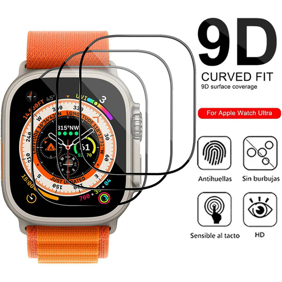 I Smart Watch Ultra 49mm Screen Protector Anti-scratch Ultra-thin