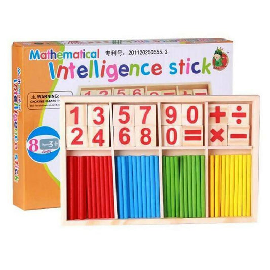 Mathematical Numbers And Counting Intelligence Sticks - ValueBox