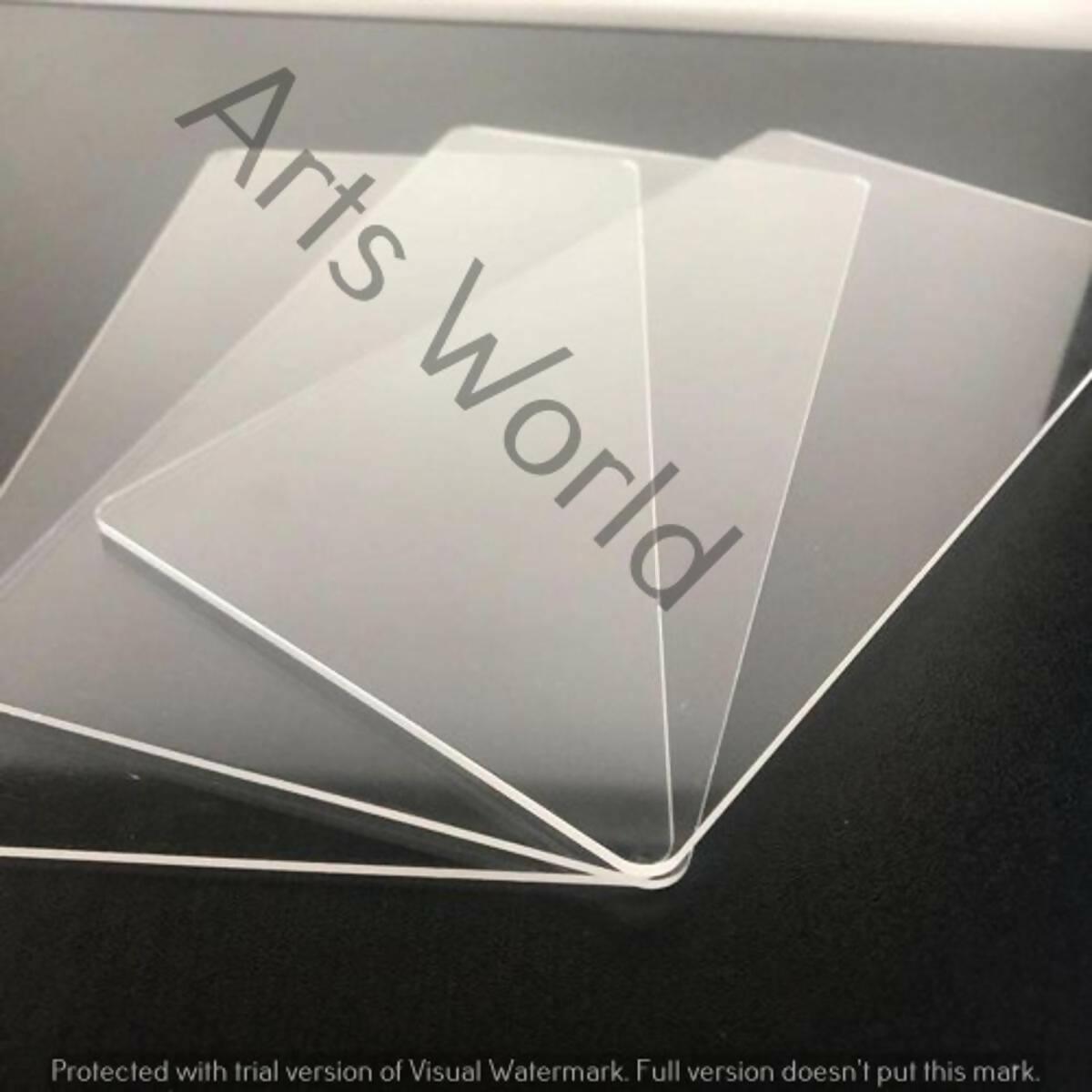 Acraylic Sheet 8 x 12 Inches 3mm For Glass Painting - ValueBox