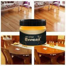 Imported Beeswax Furniture Polish 85ml / Beewax Wood Polish & Shiner / Wooden Table, Chair, and Floor Cleaner Bees Wax