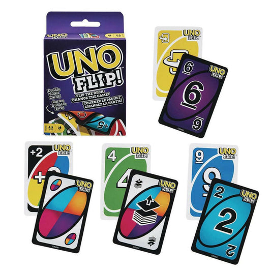 Uno Flip Card Game English version Cards Game - ValueBox