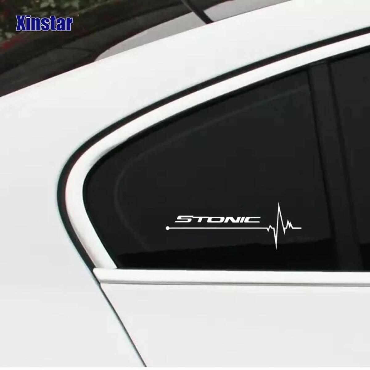 1pair car rearview mirror sticker for kia stonic mirror Accessories Vinyl Decals Creative Decals Design Waterproof Auto Tuning Styling Bumper Truck Decal Vinyl car sticker - ValueBox