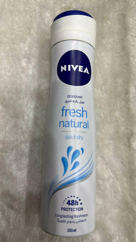 Nivea Deodorant Deodorant. Fresh Natural Quick Dry - ValueBox