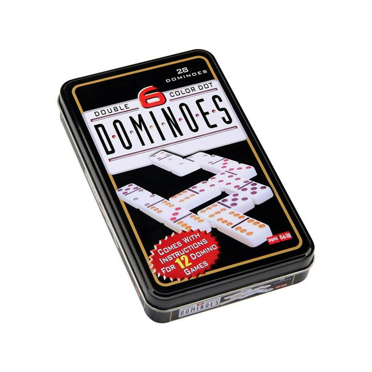Dominoes Board Game - Tin Packs (28Pcs)