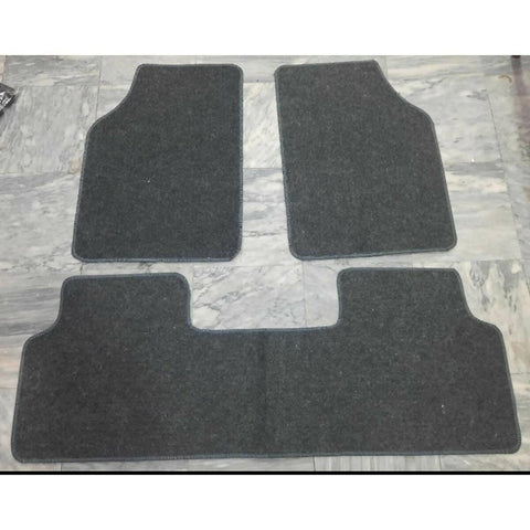 Suzuki Mehran 3Pc Carpet Floor Mats Grey - ValueBox