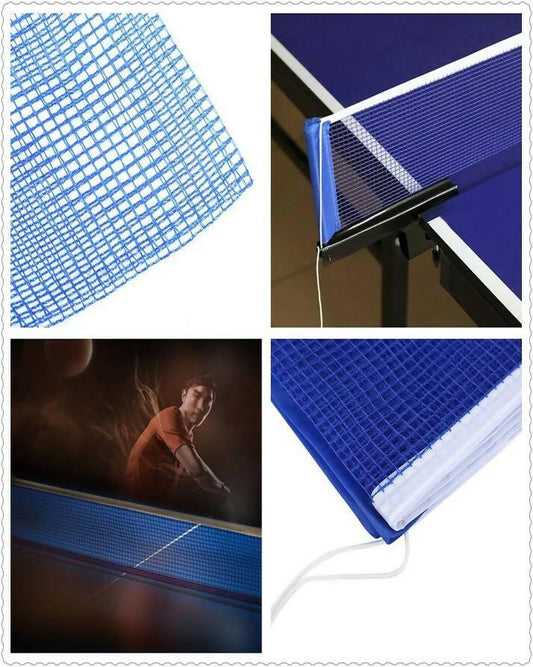 NEW Standard Portable Table Tennis Catcher Net With Metal Clamp Post Set