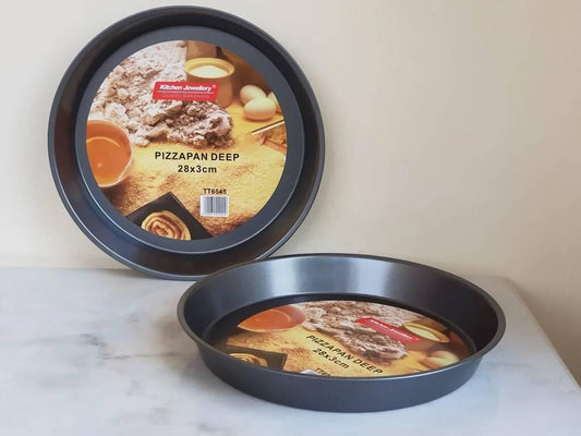 Round Pizza Pan Deep (28x3)cm - ValueBox