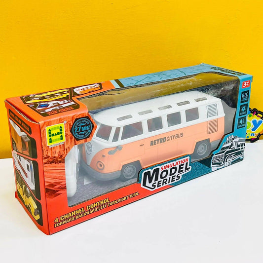 Rechargeable Classic Remote Control Bus Toy