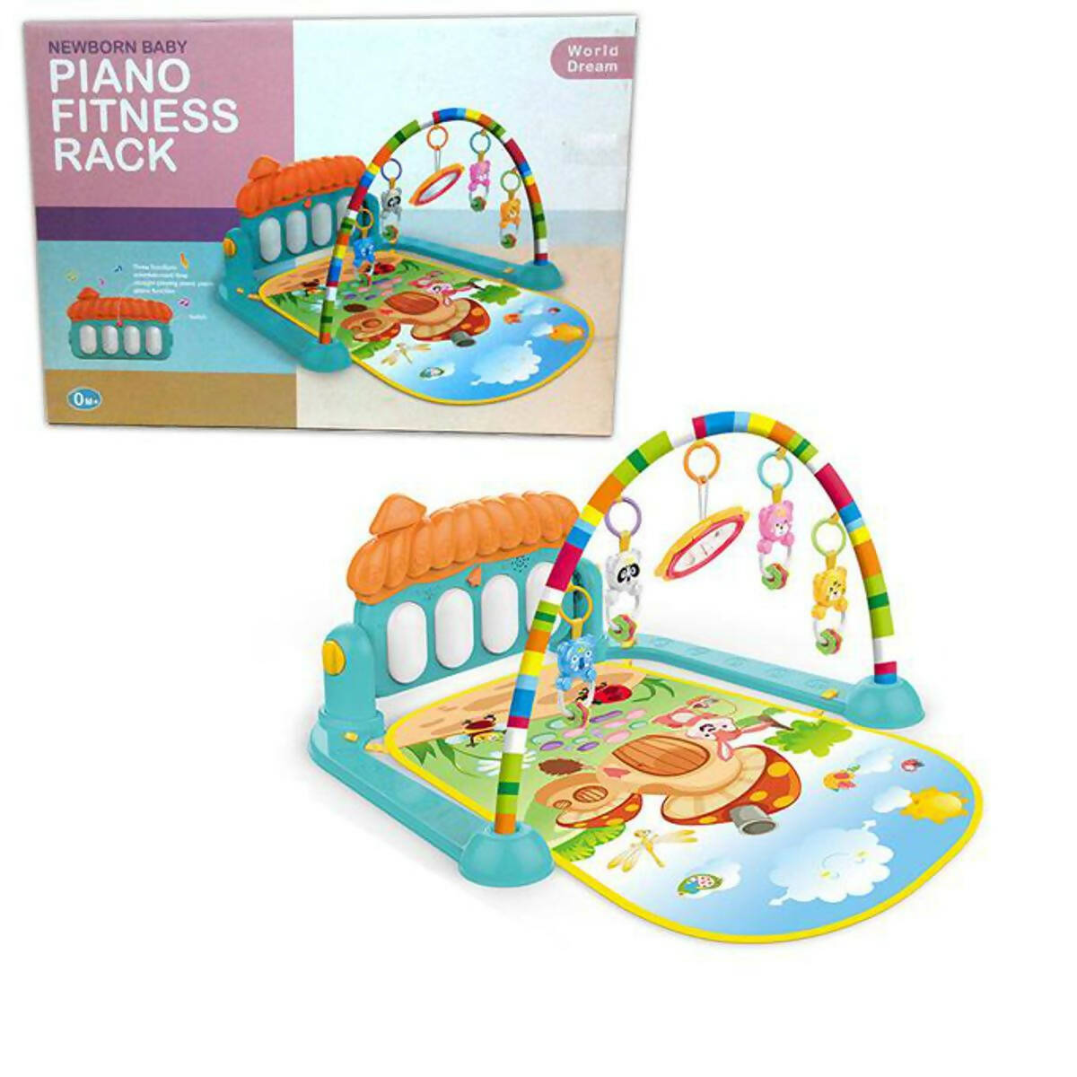 Piano Fitness Baby Gym Play Mat