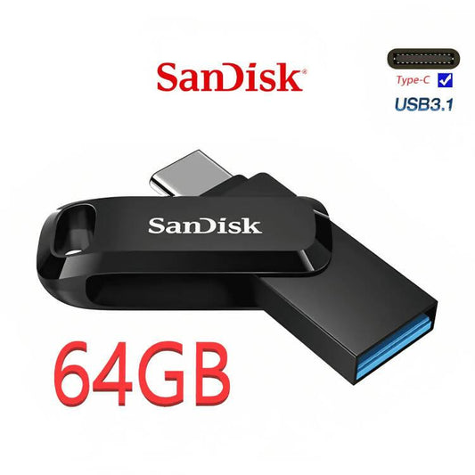64GB Dual OTG USB 3.1 Type C Flash Drive - SDDDC3