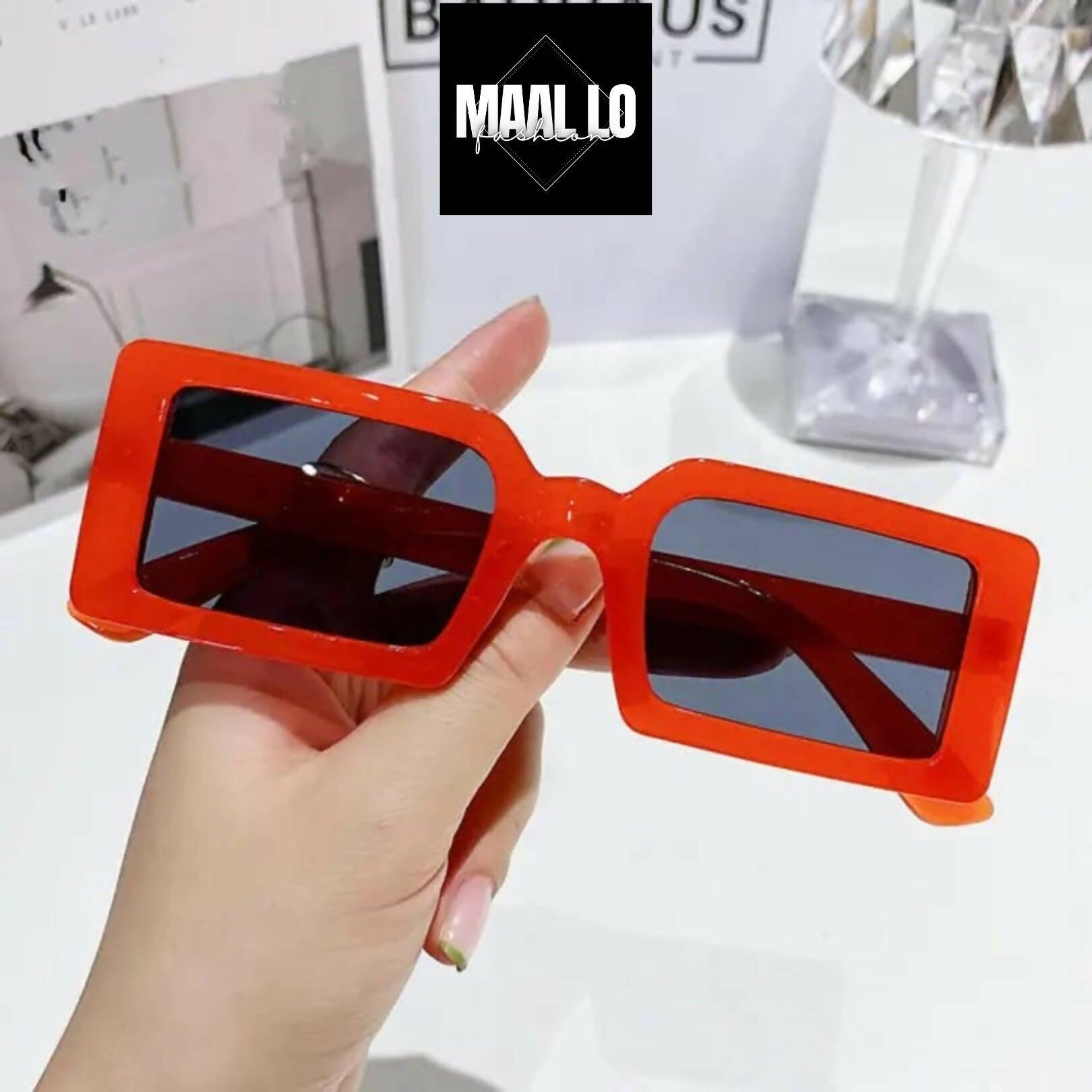 Square Retro Sunglasses Women Vintage Summer Sun Glasses for Men & Women| New Arrival - ValueBox