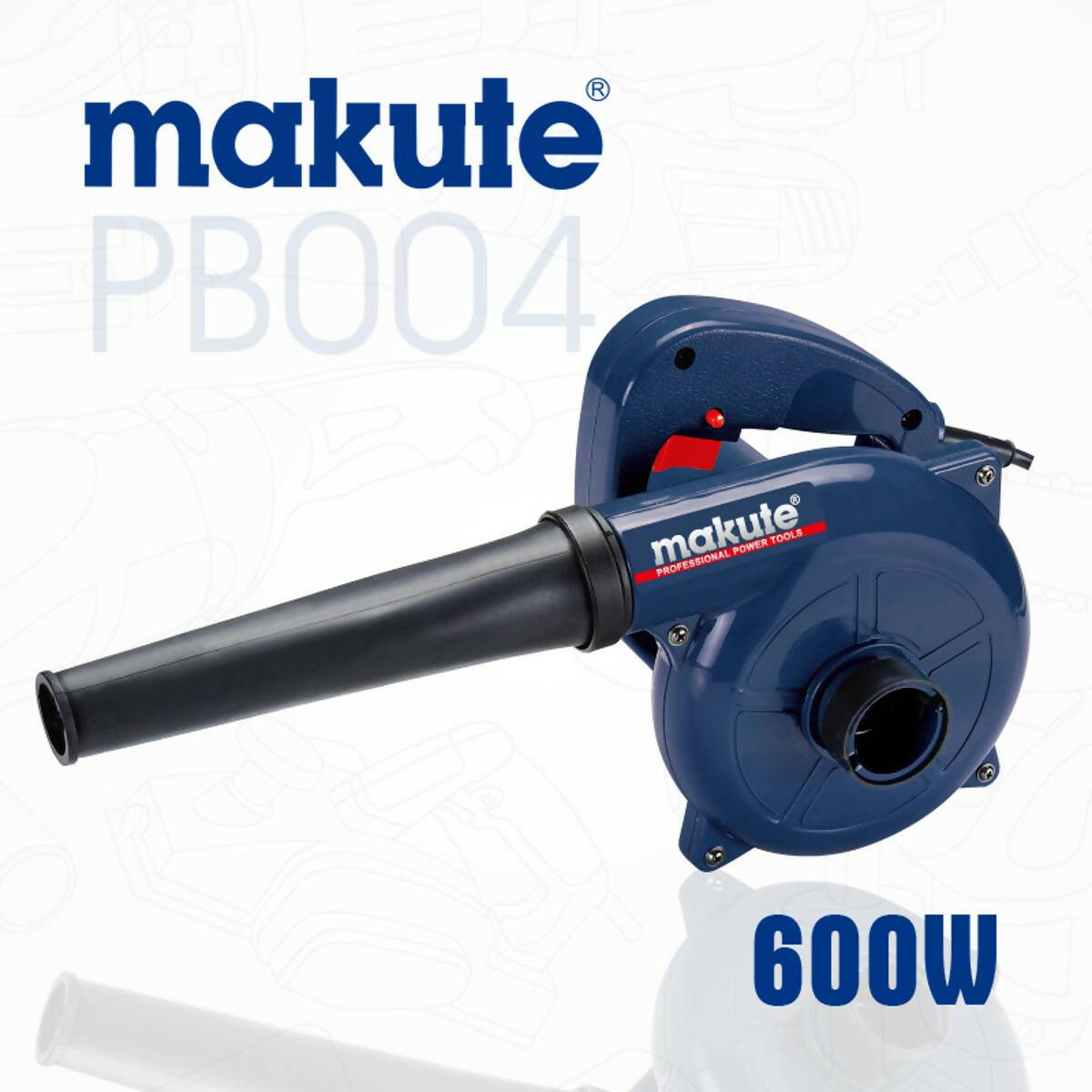 Makute Electric Blower - PB004 - 100% COPPER - Purple
