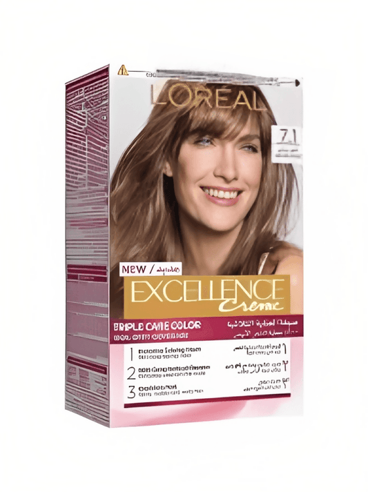 Loreal Paris Excellence Creme hair color 7.1