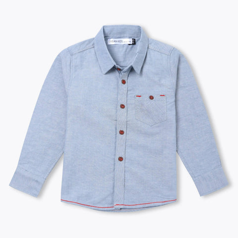 Grey Button Down Shirt - ValueBox