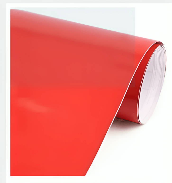 120cm x 30cm Shine Black White Red Bubble Free Self Adhesive Car Vinyl Film Wrap Sticker Car Accessories - ValueBox