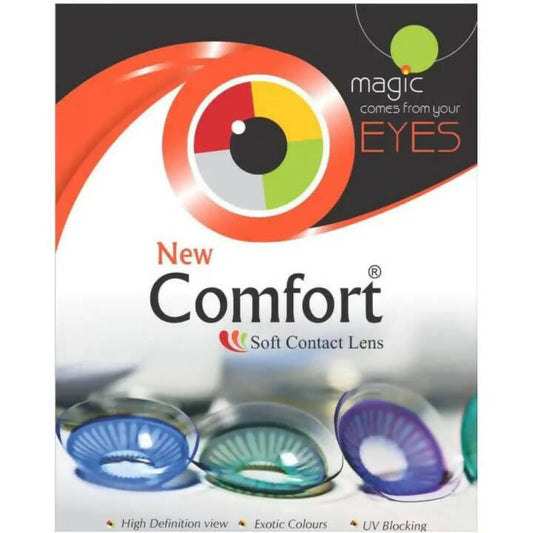Customized EYESIGHTS CONTACT LENSES -COM-FORT- SOFT EYE CONTACT LENSES -ALL POWERS AVAILABLE HERE (-0.50 ~ 10.00)
