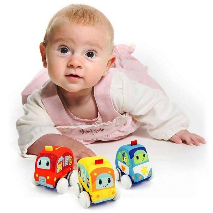 Win-Fun Pull Back Toy Car 6 Pcs Box Set Toy For Kids - 3185 - ValueBox