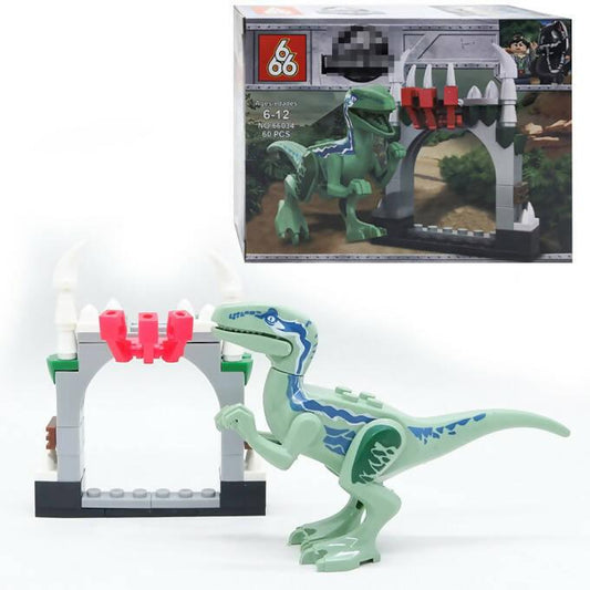 Jurassic Building Blocks World Dinosaurs Figures Bricks - Option A - ValueBox